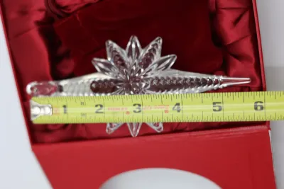 Waterford Crystal Annual Snow Star Ornaments – 2008 & 2011 – Boxed