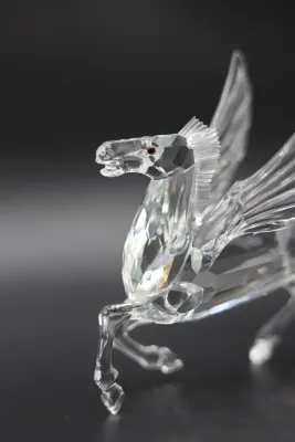 Swarovski 1998 Pegasus Crystal Figurine w/ Box.