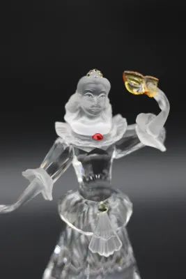 Swarovski SCS Columbine Masquerade Crystal Figurine with Display Stand