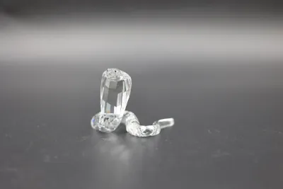 Swarovski Crystal Cobra Snake Figurine