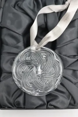 Waterford Crystal Times Square Christmas Disc Ornaments