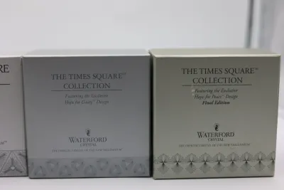 Waterford Crystal Cut Ball Christmas Ornaments