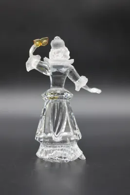 Swarovski SCS Columbine Masquerade Crystal Figurine with Display Stand