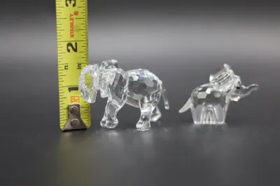 Swarovski Crystal Elephant Figurines