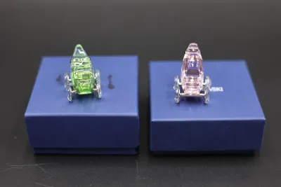 Swarovski Crystal Little Companions Crocodile & Camel with Boxes