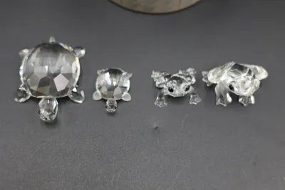 Swarovski Crystal Turtle & Frog Figurines