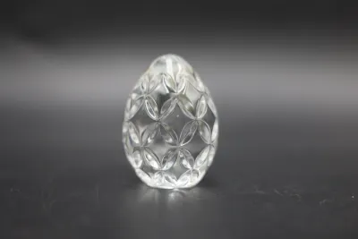 Waterford Crystal Egg Paperweight with Original Sticker