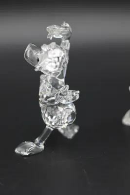 Swarovski Disney Showcase Donald & Daisy Duck Crystal Figurines