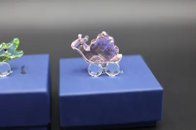 Swarovski Crystal Little Companions Crocodile & Camel with Boxes
