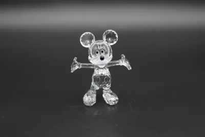 Swarovski Disney Showcase Mickey & Minnie Mouse Crystal Figurines