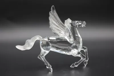 Swarovski 1998 Pegasus Crystal Figurine w/ Box.