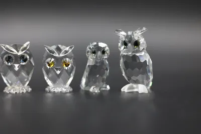 Swarovski Crystal Owl Figurines – Collection of 5 Retired Owls