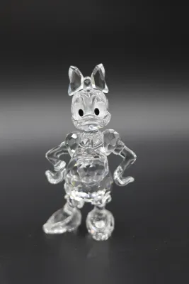 Swarovski Disney Showcase Donald & Daisy Duck Crystal Figurines