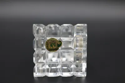 Waterford Crystal Obelisk Desk Clock