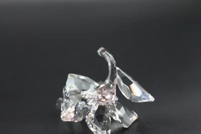 Swarovski Bumblebee Bee on Flower Crystal Figurine