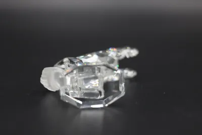 Swarovski Crystal White Rearing Stallion Horse Figurine