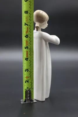 Lladró Girl with Candle Porcelain Figurine