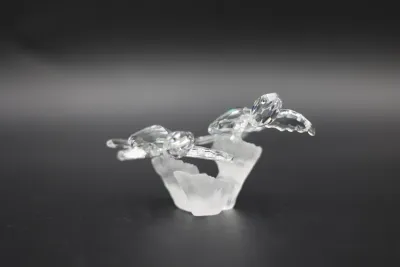 Swarovski Crystal Baby Sea Turtles on Coral