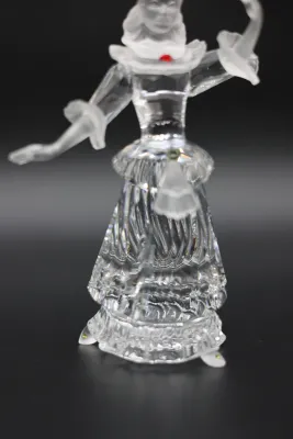 Swarovski SCS Columbine Masquerade Crystal Figurine with Display Stand