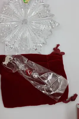 Waterford Crystal 2012 Christmas Ornaments – Set of 3 Boxed