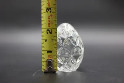 Waterford Crystal Egg Paperweight with Original Sticker