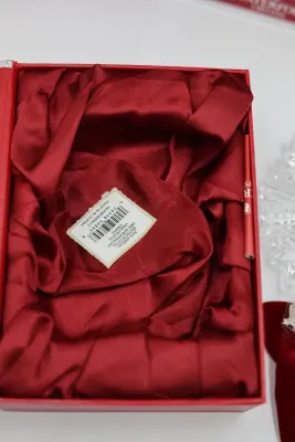 Waterford Crystal 2012 Christmas Ornaments – Set of 3 Boxed