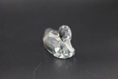 Vintage Swarovski Crystal Duck Figurine