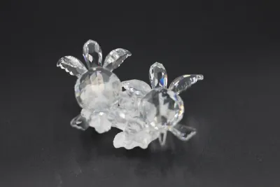 Swarovski Crystal Baby Sea Turtles on Coral