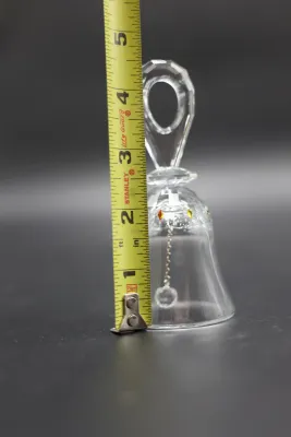 Swarovski Solaris Crystal Bell with Multicolor Accents