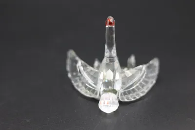 Swarovski Crystal Swan Family with Three Cygnets
