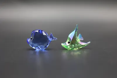 Swarovski Lovlots Sea Life Shelly & Sam Crystal Fish & Starfish with Box