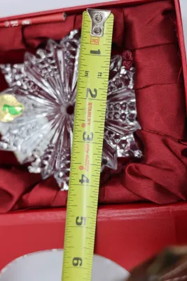 Waterford Crystal 2012 Christmas Ornaments – Set of 3 Boxed