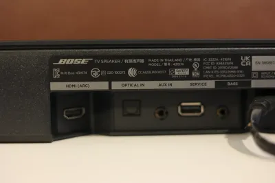 Bose TV Speaker Bluetooth Soundbar with Remote