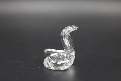 Swarovski Crystal Cobra Snake Figurine