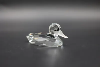 Vintage Swarovski Crystal Duck Figurine