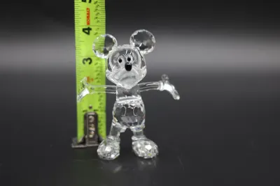 Swarovski Disney Showcase Mickey & Minnie Mouse Crystal Figurines