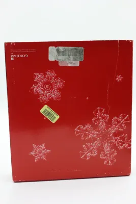 Gorham Crystal Christmas Ornaments – Set of 9 with Original Box