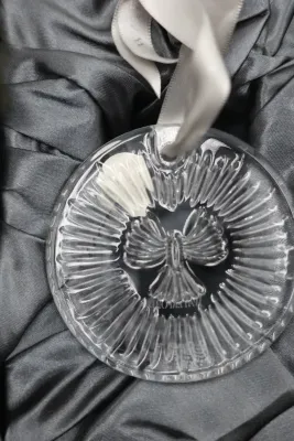 Waterford Crystal Times Square Christmas Disc Ornaments