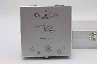 Waterford Crystal Wishes Snowflake Ornaments
