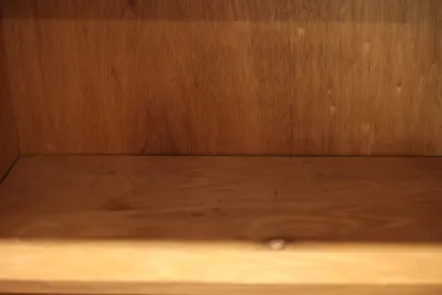 Tall Natural Wood Bookcase with Adjustable Shelves