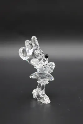 Swarovski Disney Showcase Mickey & Minnie Mouse Crystal Figurines