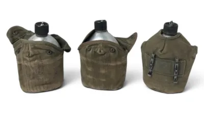 Vintage army canteens
