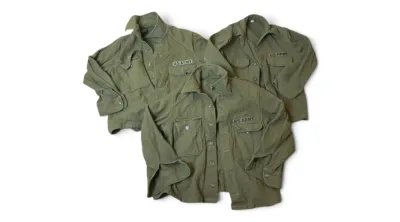 Vintage army wool shirts