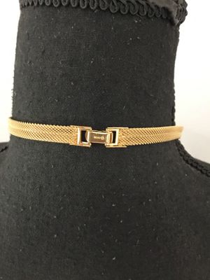 Gorgeous Avon vintage, goldtone, mesh, rhinestone statement necklaces excellent condition