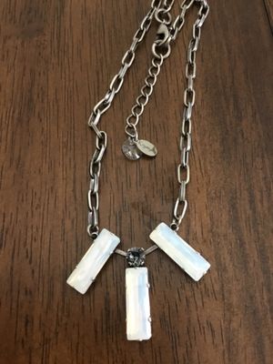Gorgeous, high end designer necklace Krystyna jewelry moonstone. Very nice. Very nice quality.