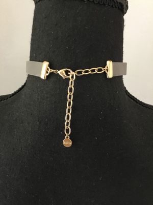 Beautiful Bella and Jack leather rhinestone choker