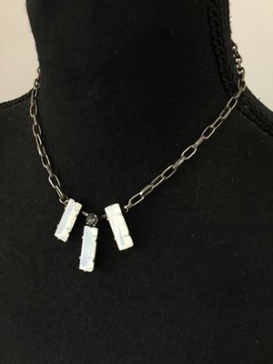Gorgeous, high end designer necklace Krystyna jewelry moonstone. Very nice. Very nice quality.