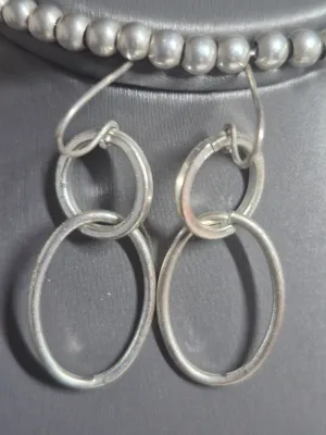 Sterling 925 ball Bracelet & Earrings