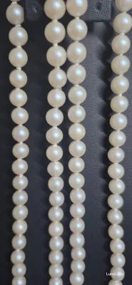 Vintage 2 strand Faux pearl Necklace
