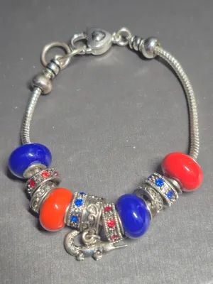 University of Florida GATORS charm Bracelet